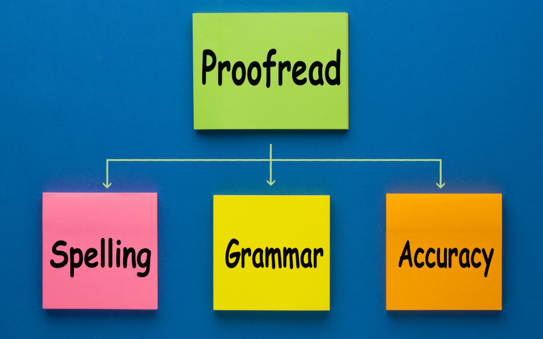 Top Tips for Proofreading like a Pro